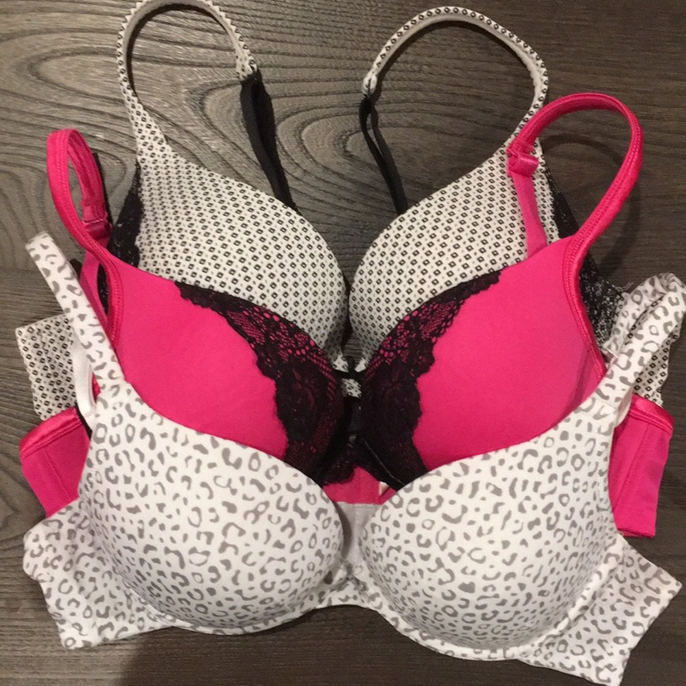 Lane Bryant Cacique 3pk Smooth Boost Plunge